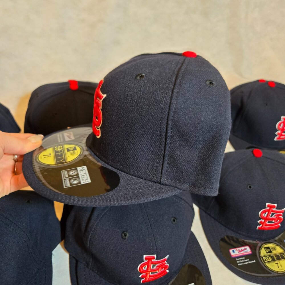 St. Louis Cardinals NewEra On-Field Authentic 59FIFTY Fitted Hat ALL SIZES - Picture 6 of 9